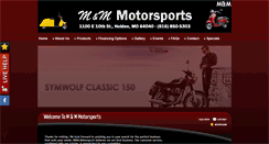 Desktop Screenshot of mandmmotorsports.com